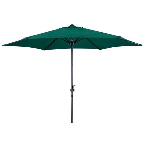 2.7m Green Parasol With Crank