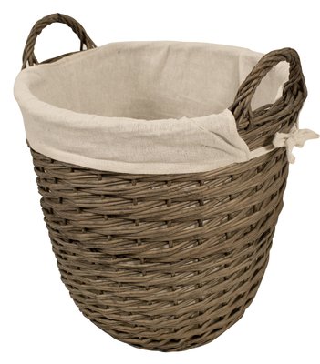Hemmingway Wicker Basket with Liner