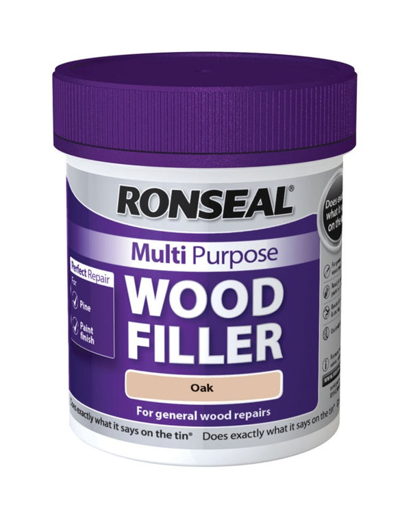 Ronseal Multi Purpose Wood Filler Tub 250G