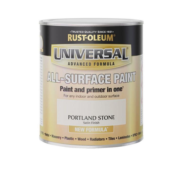 Rust-Oleum All Surface Paint Portland Stone 750ml