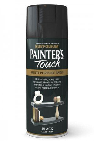 Rust-Oleum Spray Paint Black Gloss