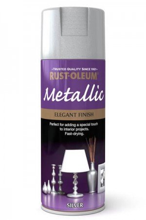 Rust-Oleum Metallic Silver Spray Paint