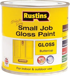 Rustins Small Job Gloss Buttercup 250ml