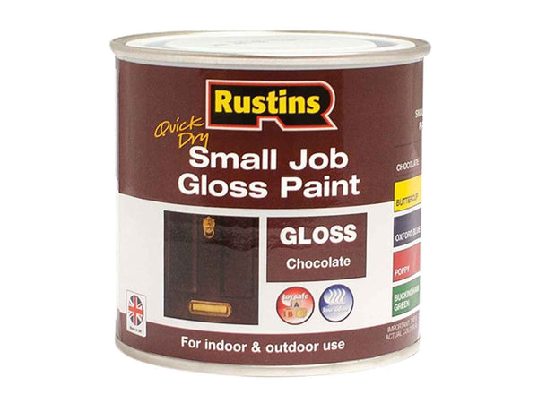 Rustins Small Job Gloss Chocolate 250ml