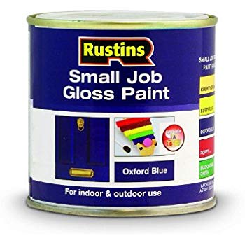 Rustins Small Job Gloss Oxford Blue 250ml