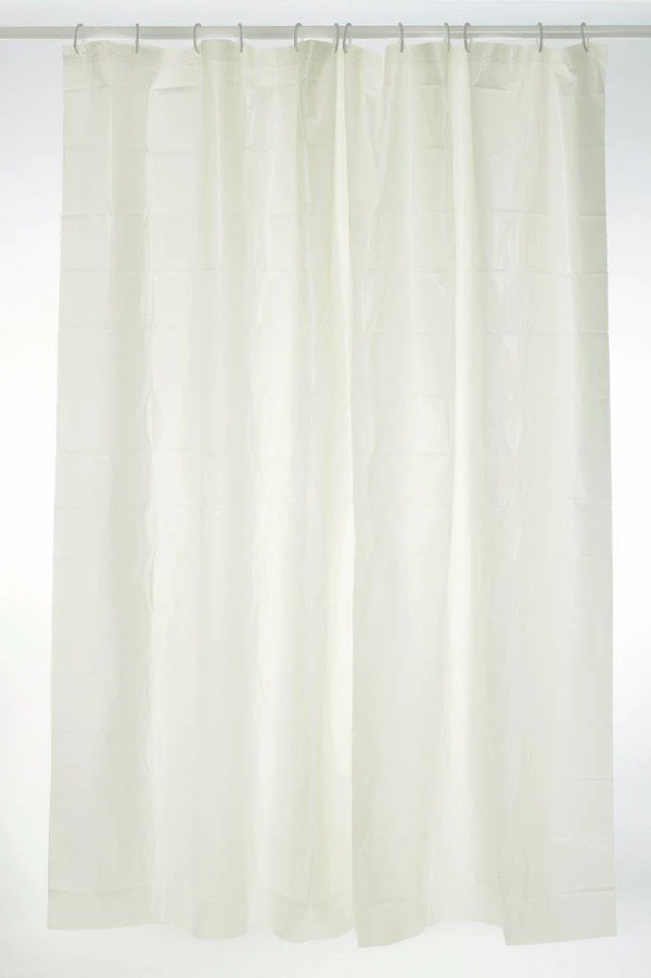 Polyester Shower Curtain White