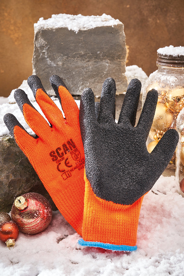 Scan Thermal Latex Gloves 3 Pack