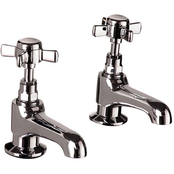 Time Traditional Pair 1/2 Basin Taps