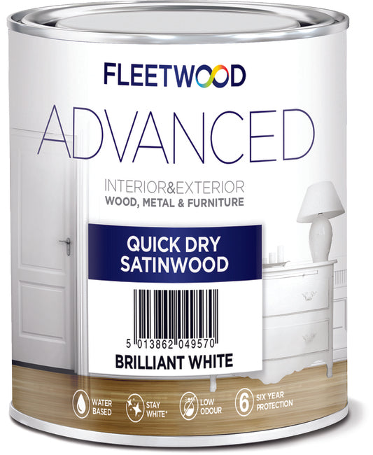 Fleetwood Advanced Satinwood 5Ltr